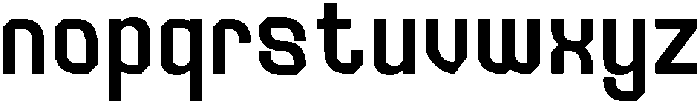 Gothelar Regular otf (400) Font LOWERCASE