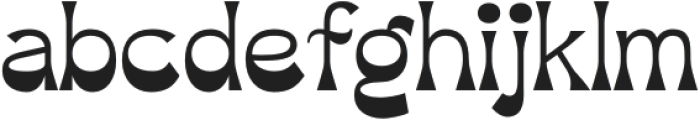 Gothemian-Regular otf (400) Font LOWERCASE