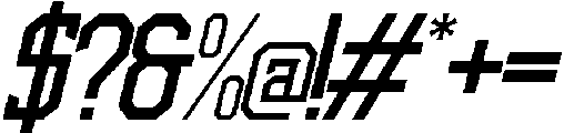 Gothen Italic otf (400) Font OTHER CHARS