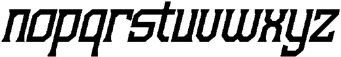 Gothen Italic otf (400) Font LOWERCASE