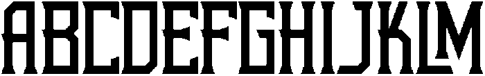Gothen otf (400) Font UPPERCASE