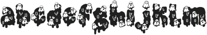 Gothic Haunt Ghost otf (400) Font LOWERCASE