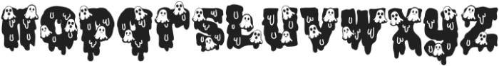 Gothic Haunt Ghost otf (400) Font LOWERCASE