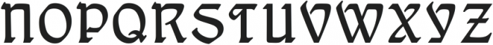 Gothic Initials Eight ttf (400) Font UPPERCASE