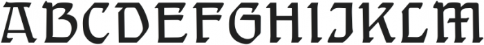 Gothic Initials Eight ttf (400) Font LOWERCASE