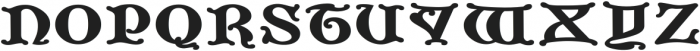Gothic Initials Seven ttf (400) Font UPPERCASE