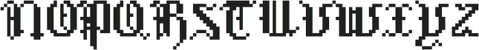 GothicByte ttf (400) Font UPPERCASE