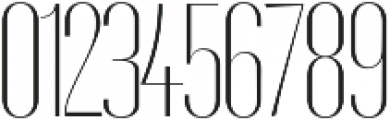 Gothink extra-light-condensed otf (100) Font OTHER CHARS