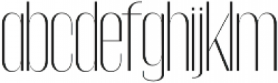 Gothink extra-light-condensed otf (100) Font UPPERCASE