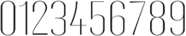 Gothink extra-light-semi-expanded otf (100) Font OTHER CHARS