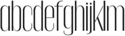 Gothink light-condensed otf (100) Font UPPERCASE