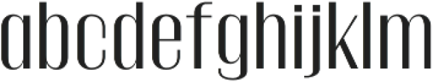 Gothink regular-semi-expanded otf (100) Font LOWERCASE