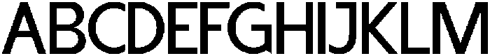 Gotib Regular otf (400) Font UPPERCASE
