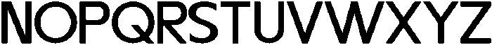 Gotib Regular otf (400) Font UPPERCASE