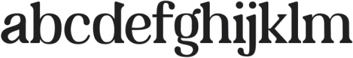 Gotile Regular otf (400) Font LOWERCASE