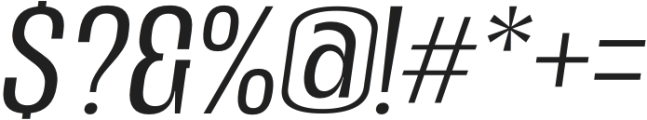 Gotkin-Italic otf (400) Font OTHER CHARS