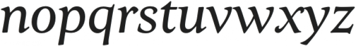 Goudy National Italic otf (400) Font LOWERCASE