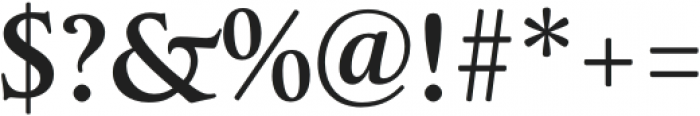 Goudy National Semibold otf (600) Font OTHER CHARS