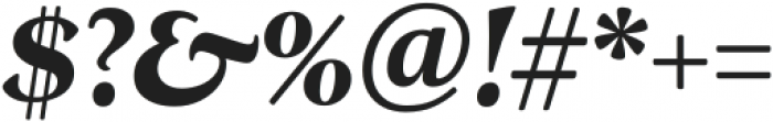 Goudy Type Bold Italic ttf (700) Font OTHER CHARS