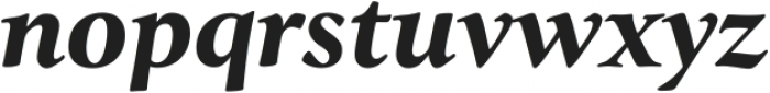 Goudy Type Bold Italic ttf (700) Font LOWERCASE
