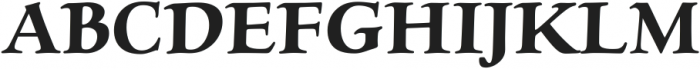 Goudy Type Bold ttf (700) Font UPPERCASE