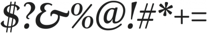 Goudy Type Italic ttf (400) Font OTHER CHARS