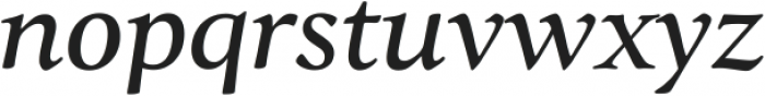 Goudy Type Italic ttf (400) Font LOWERCASE