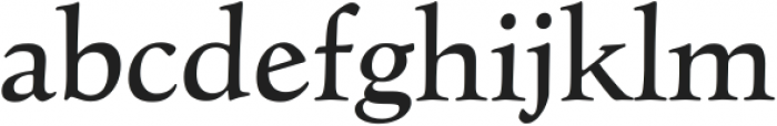 Goudy Type ttf (400) Font LOWERCASE