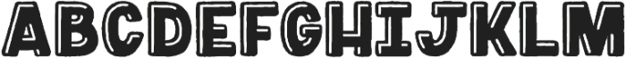 Goulash Inline ttf (400) Font LOWERCASE