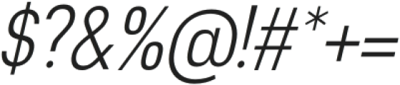 GovandiAdhiwan Thin Italic otf (100) Font OTHER CHARS