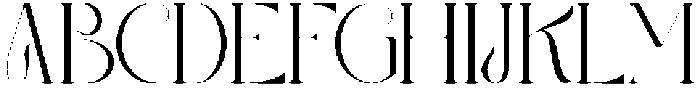 Govellia Regular otf (400) Font UPPERCASE