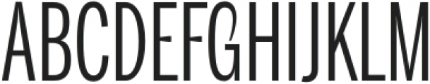 Goversy Condensed Display otf (400) Font UPPERCASE