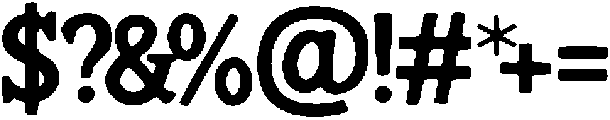 Govexo ttf (400) Font OTHER CHARS