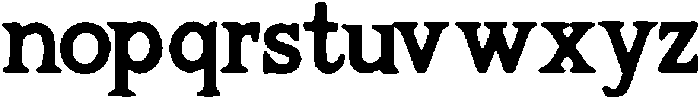 Govexo ttf (400) Font LOWERCASE