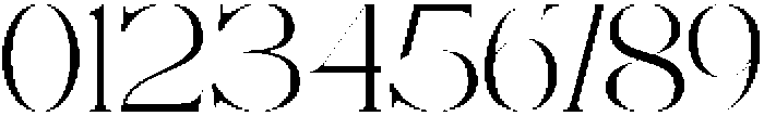 Govhie Deries Regular otf (400) Font OTHER CHARS