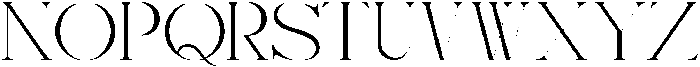 Govhie Deries Regular otf (400) Font UPPERCASE