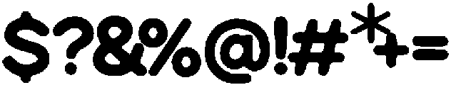 Gowovu ttf (400) Font OTHER CHARS