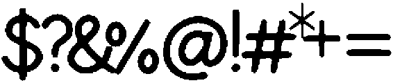 Goxo ttf (400) Font OTHER CHARS