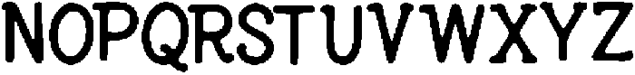 Goxo ttf (400) Font LOWERCASE