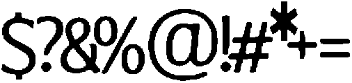 Goyifi ttf (400) Font OTHER CHARS