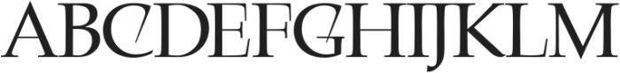 Gozas Regular otf (400) FONT