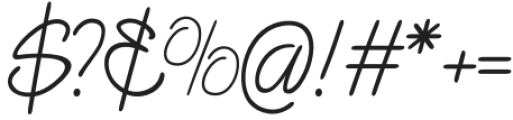 Gozera Script otf (400) Font OTHER CHARS