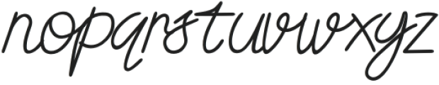 Gozera Script otf (400) Font LOWERCASE