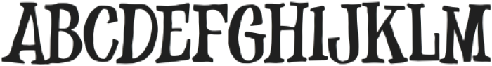 Goztbumps Regular otf (400) Font UPPERCASE