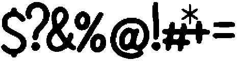 Gozu ttf (400) Font OTHER CHARS