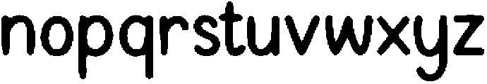 Gozu ttf (400) Font LOWERCASE