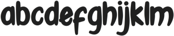 gobalo ttf (400) Font LOWERCASE