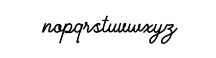 Gold Port Script.otf Font LOWERCASE