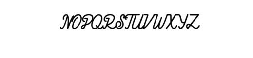 Goodline.ttf Font UPPERCASE