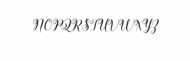 GorgeousFont Font UPPERCASE